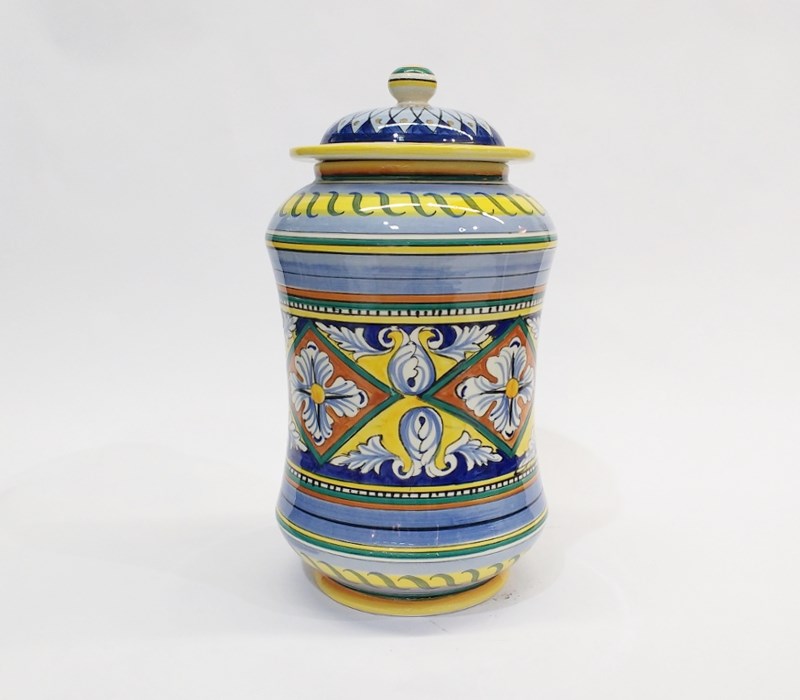Barattolo Vario Deruta - H 35 Ceramica dipinta a mano Ceramiche