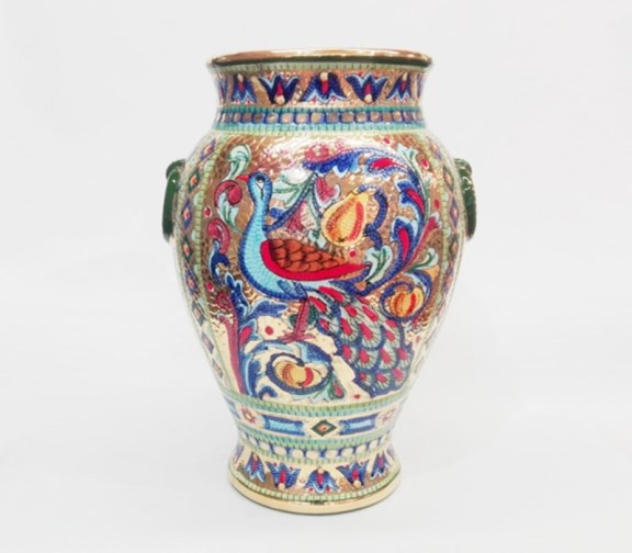 Vasi decorativi, set di vasi in ceramica sferici H10.5cm  Ø9cm 3pz-51132-095